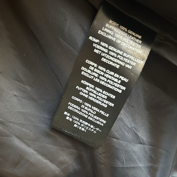 NWT Harley Davidson Men's Portage Brown Leather Riding Jacket Size Small - Picture 7 of 11